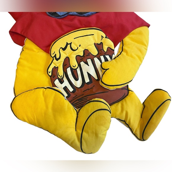 Vintage Disney Winnie The Pooh fabric wall hanging nursery decor - Picture 3 of 11